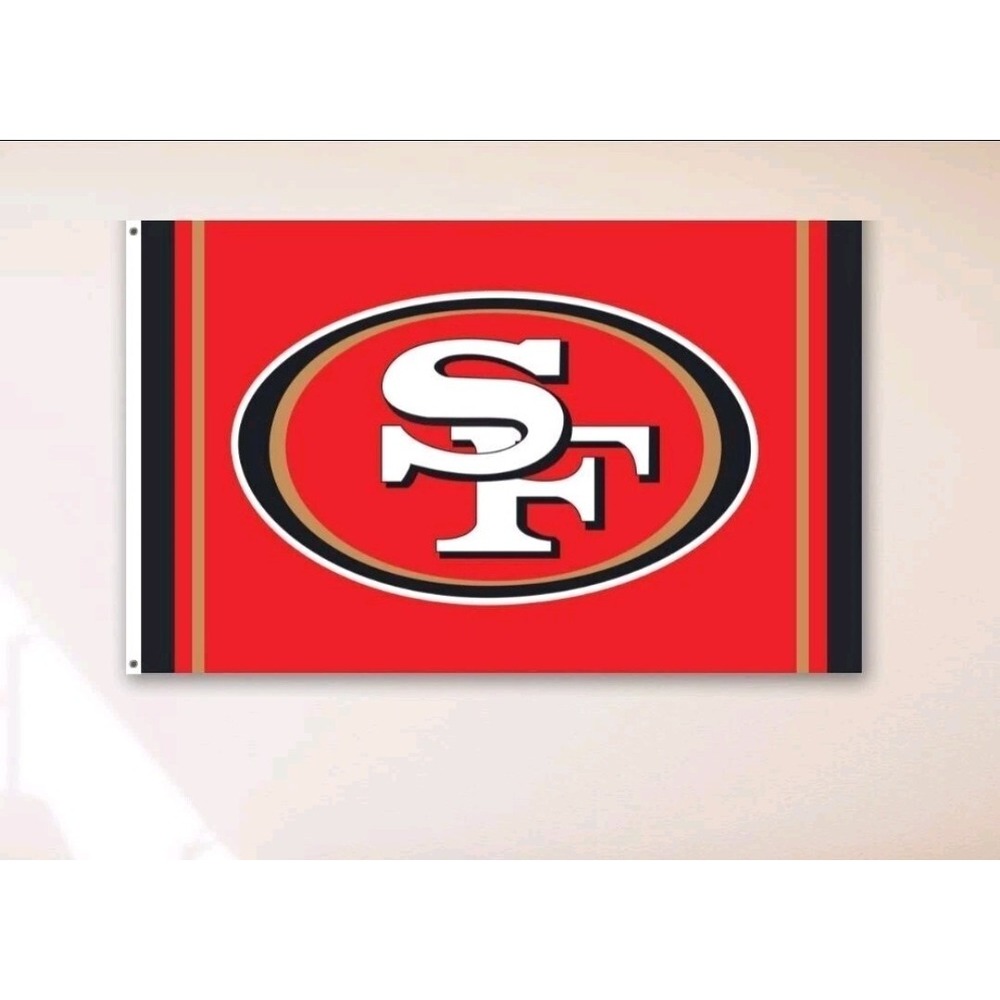 San Francisco 49ers 3x5 ft Flag Banner Football Super Bowl Champions NFL New